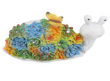 Solar Snail Statue Waterproof Cute Snail Figurine Succulents Garden Ornament Solar Lights Lawn V1294-YM0901-3111240063511