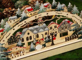Christmas House LED Christmas Forest Scene Wooden Christmas Village for Shopping Mall Window V1294-YM0714-10309791