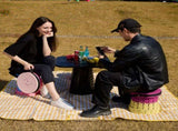 Portable Retractable Stool MAX Gen 8 Telescopic Camping Seat 50cm Tall Extra Wide Heavy Duty V888-ELOSUNG44508