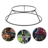 Stable Grey Iron Pot Stand Versatile for Camping and Home Use V1370-AZ4-20905