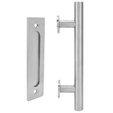 Barn Door Handle Stainless Steel DoubleSide Pull Handle for Door Garage Barn Shed Closet V1294-YM0901-3114210058611