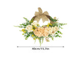 Imitation Wreath Simulation Vibrant Wreath Decoration for Home Door V1294-YM0714-211227LW04-2