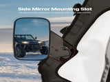 Cab Enclosure Upper Doors, Compatible with Polaris RZR XP 1000/XP Turbo 2014-2023, Soft Upper Doors, V952-BDWQPOLARISRN7Z3V001V0