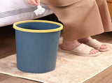 Trash Bin Plastic Exquisite Modern Garbage Container Can for Bathroom Kitchen Living Room Large Dark V1294-YM0710-3117230371812