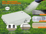 Outdoor Electrical Junction Box, 300 x 200 x 180 mm, ABS Plastic Electrical Enclosure Box with V952-SLJXHABS12X86XOWLV0
