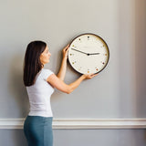 Newgate Mr Clarke Clock Dark Wood Dot Dial 40 V398-NGMRC161DPLY40