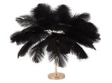 Feather Table Lamp 3 Color Dimmable Touch Switch USB Plug in Romantic Modern Decorative Bedside V1294-YM0703-3119230059412