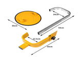 Wheel Defender Lock Clamp Car Caravan E0010