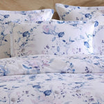 Private Collection Millicent Chambray Quilt Cover Set Cotton Sateen Digital Print Queen V442-LED-QUILTCS-MILLICENT-CHAMBRAY-QS