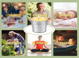 Lemongrass Scented Triple Wick Soy Candle In Smooth Tin, Large Inventory! V1192-AZ-W-26078