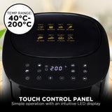 Morphy Richards 6.5L Digital Air Fryer MRAF72BK LED Touch Control Panel 8 Preset Cooking Progra