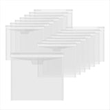 12 x 12 Paper Storage Bag with Buckle Design, Clear Paper Storage Bag for Storing V1370-AZ4-10494