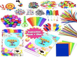 Mega Craft Kit with Pipe Cleaners Moving Eyes Balls, Multicolor V1237-ZY-506-0019