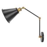 Wall Sconce E27 Vintage Industrial Metal Wall Lamp Arm Adjustable Bedside Reading Light AC85265V V1294-YM0901-3119210015811