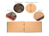 1 Set Photo Album Vintage Design Adventure Book Creative DIY Scrapbook Album for Weddings Travel V1263-JX-2509