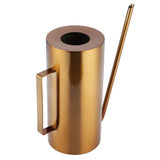 Garden Stainless Steel Long Spout Watering Can Pot Flower Plant Irrigation Tool Gold 1.5L V1294-YM0901-3111200134311