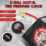 X-BULL Digital tire pressure gauge 250PSI Tyre Air Pressure Car Motorcycle LED V211-AUEB-TG005S