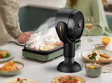 Portable Smoke Purifier Fan Removes Odors Dust Smoke for Cooking and Camping BBQ -BlackGold V1263-JX-7633-1