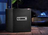 Single Door 3.5 cu.ft Safe Box with Key Lock & Password, Safe Lock Box with Fireproof Bag, Key Rack, V952-DMBXXLS3139CDLYSIV9