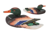 Simulation Water Floating Duck Sculpture Ornament Synthetic Resin Artware Fountain Pond Decoration V1294-YM0523-3111210410711