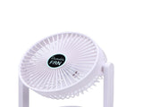 Dual Head Desk Fan USB Rechargeable 3 Speed Portable Electric Floor Fan for Home Office Dorm Travel V1294-YM0901-3113260000711