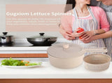 Progressive Salad Spinner with Long Handle, Veg & Fruit Washer V1263-JX-5399