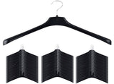 60x JACKET HANGER Heavy Duty 460mm Commercial Pants Clothing Coat BULK R51L V563-AH-R51L-60PCS