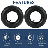4 PCS 4.10/3.50-4 Inch Inner Tube Tire for Hand Truck, , Hand Cart, Garden Cart, Lawn Mower,4.10-4 V1370-AZ4-07708
