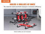 Car Dolly Rack, Storage Rack with 360&deg Rotatable Wheels, Hydraulic Ratchet Trolley Jack Stand V952-LSBYCCFJCF4GTF38XV0