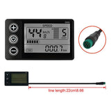 Long Lasting Premium New LCD display for electric bike 24V/36V/48V Display E-bike Electric bike, V1189-LC-QP-00092