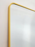 Gold Metal Rectangle Mirror - Medium 80cm x 170cm V292-MIRR-MTL011