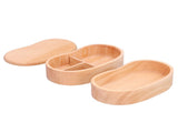Wooden Bento Box Simple Style Portble Lunch Box Food Storage Organizer for Student Worker V1294-YM0901-3118210118411