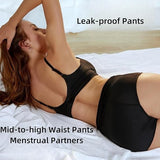 Women's 8 Pack Leakproof Briefs Multi Colours 3XL Underwear V1258-DP02-BOL-445