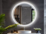 Interior Ave - 50 x 70cm Oval Frameless LED Bathroom Mirror V355-IA-OWM-70