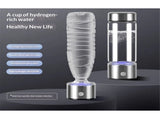 Hydrogen Water Bottle,3Min, Portable 15.2OZ, Rechargeable Hydrogen Water Bottle for Travel, Home, V1192-AZ-W-3046