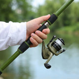 Outdoor lure fishing rod long throw fishing gear set V1363-OS-19-GREEN