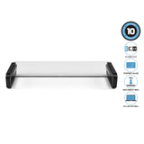 Monitor Desk Stand with USB 3.0 Charging Hub - Black V1031-BL-LDRHBK739