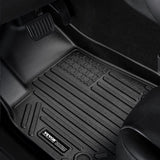 Automotive Floor Mats Fits for Tesla Model Y 2021-2024 3 pcs TPE Liners V952-SUVDBDTSLMODYIWUMV0