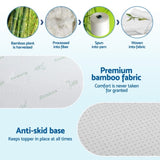 Giselle 12cm Memory Foam Mattress Topper Ventilated Cool Gel Bamboo Cover Single MATTRESS-TOP-VH-GEL-12-S