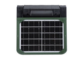 Solar Powered Camping Fan Strong Wind USB Rechargeable Battery Operated Folding Portable Camping Fan V1294-YM0901-3113240183811
