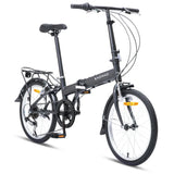 Progear Bikes Nomad Folding Bike 20" in Grey V572-BIKPNOMAD20GRY