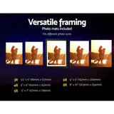 Artiss Photo Frames Art Holder 11PCS 5x7" 6x8" 8x10" Black PFS-11F-BK