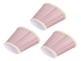 3PCS Cloth Lamp Shade E14 ClipOn Lampshade for Candle Chandelier Wall Lamp Table Light Indoor V1294-YM0710-3119210189712