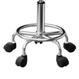 Artiss Salon Stool Round Swivel Chairs SALON-B-D-RD-NEW-BK