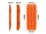 X-BULL 4WD Recovery Tracks Boards 10T 4PCS Snow Mud Essential Car Vehicle With Carry Bag V211-AU-RT0016NXBWP012X2