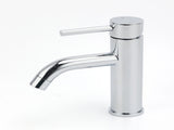 WELS Round Curve Kitchen Laundry Short Basin Mixer Vanity Sink Faucet Tap Chrome V1233-KRD103CR