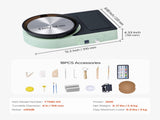Mini Pottery, 158 mm Turntable, Forward and Reverse Rotation, Adjustable Speed, Electric Clay V952-ETLPJFXLSWJBV8R4E001V3