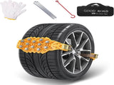 Snow Chains - Safety - Winter Car - Tires - Quick and Easy Installation - Various Tire Sizes V1188-MS101-01677-1