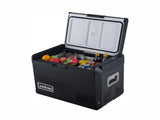 ASMOKE Premium Mini Fridge 47L Compact Refrigerator with Roll-Bond Evaporator & Internal Light for V642-XFAS-MINI-FDG-47L