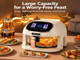360&deg Panoramic Air Fryer for Effortless, Visible Healthy Cooking at Home V1107-CS-ZAILXA33